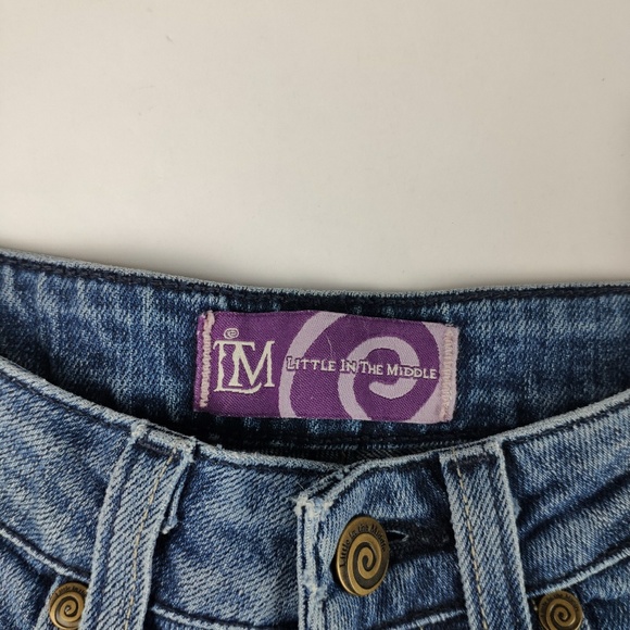 LM Little in the Middle Jeans Distressed NWT - Picture 5 of 8